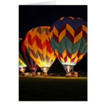 Ballons rougeoyants !  Allumez la nuit ! Carte