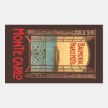 Balmoral Palace Hotel (Monte Carlo) Vector Format Autocollants