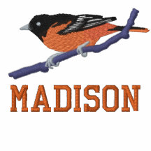Baltimore Oriole personnalisable