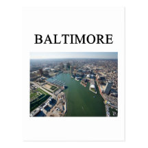 BALTIMOREmaryland Cartes Postales