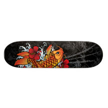 Bambou de Koi Planches À Roulettes Customisées