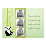 Bambou de panda - carte de faire-part de naissance