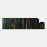 Bambou grand la nuit autocollant pour voiture