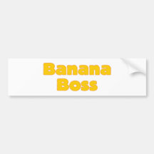 Banana patron autocollant pour voiture
