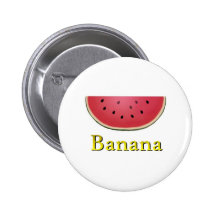 Banane Badge Avec Épingle
