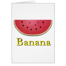 Banane Cartes De Vœux