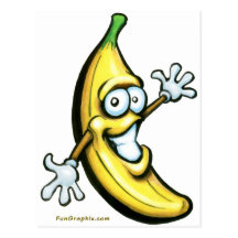 Banane Cartes Postales