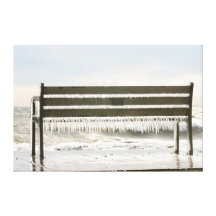 Banc glacial sur le lac Supérieur Impressions Sur Toile