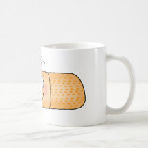 Bandage d'aide de bande de Whimsicla avec le chape Tasse