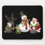 Bande de cruche de Noël Mousepad Tapis De Souris