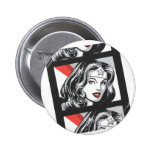 Bande de film de femme de merveille pin's avec agrafe