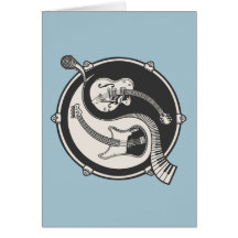 Bande de Yin Carte De Vœux