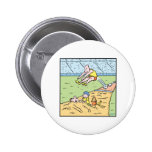 Bande dessinée 12 d'Olympamania badges publicitaires