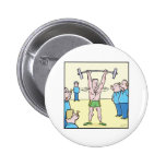 Bande dessinée 18 d'Olympamania badges publicitaires