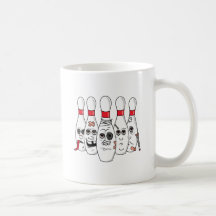 bande dessinée blessée éclatée de goupilles de bow tasse