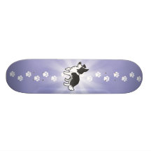 Bande dessinée border collie skateboards