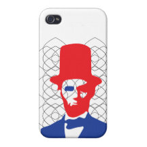 Bande dessinée d'Abraham Lincoln Étui iPhone 4/4S