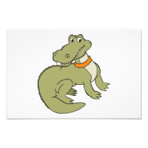 Bande dessinée d'alligator photographies d’art
