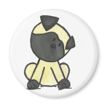 Bande dessinée de carlin magnets