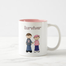 Bande dessinée de survivant tasse