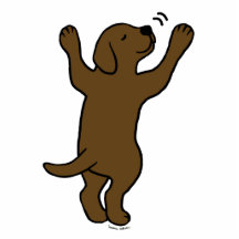 Bande dessinée d'étreinte de chiot de Labrador de  Découpage En Acrylique