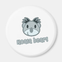 Bande dessinée d'ours de koala de bébé aimant