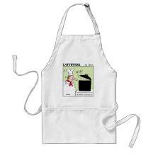 Bande dessinée drôle de chef gastronomique tabliers