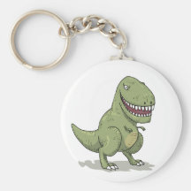 Bande dessinée du dinosaure T Rex Porte-clef
