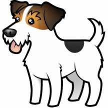 Bande dessinée Jack Russell Terrier Photo Sculptures