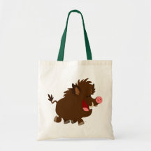 Bande dessinée mignonne rayonnant le sac de sangli