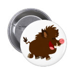 Bande dessinée mignonne rayonnant l'insigne de bou badges
