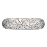 Bande dessinée Suédois - blanc/noir Skateboards Personnalisables