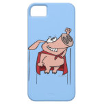 bande dessinée superbe de porc de super héros idio étui iPhone 5