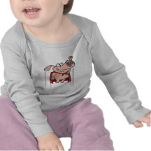 bande dessinée superbe de porc de super héros idio t-shirt