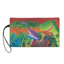 Bande géniale de dinosaure sacs à main avec dragonne