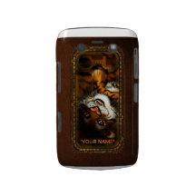 Bandes de frottement de ventre de tigre ! coque blackberry