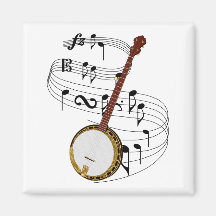 Banjo Aimants Pour Réfrigérateur