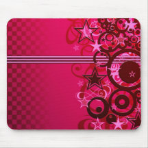 Bannière étoilée et remous tapis de souris