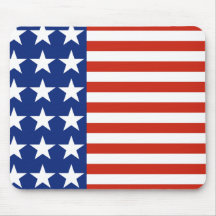 Bannière étoilée Mousepad americana Tapis De Souris