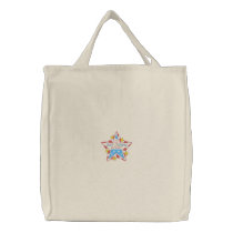 Bannière étoilée sacs brodés