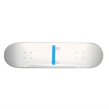 Bannière vide de joyeux anniversaire skateboards personnalisés