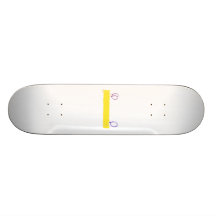 Bannière vide de joyeux anniversaire skateboards