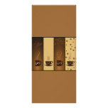 bannières de café de vecteur cartes doubles