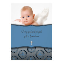 Baptême bleu de photo de bébé bristol