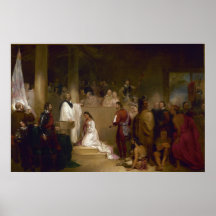 Baptême de Pocahontas Posters