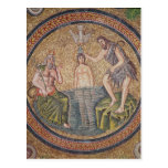 Baptême du Christ par Jean-Baptist Cartes Postales