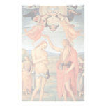 Baptême du Christ par Perugino Pietro (la meilleur Papier À Lettre Personnalisable