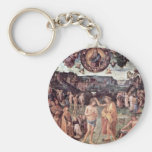 Baptême du Christ par Perugino Pietro Porte-clés