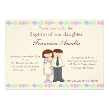 Baptême Invitations