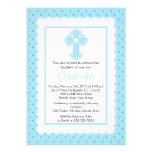 Baptême moderne de baptême de bébé de pois invitation personnalisable